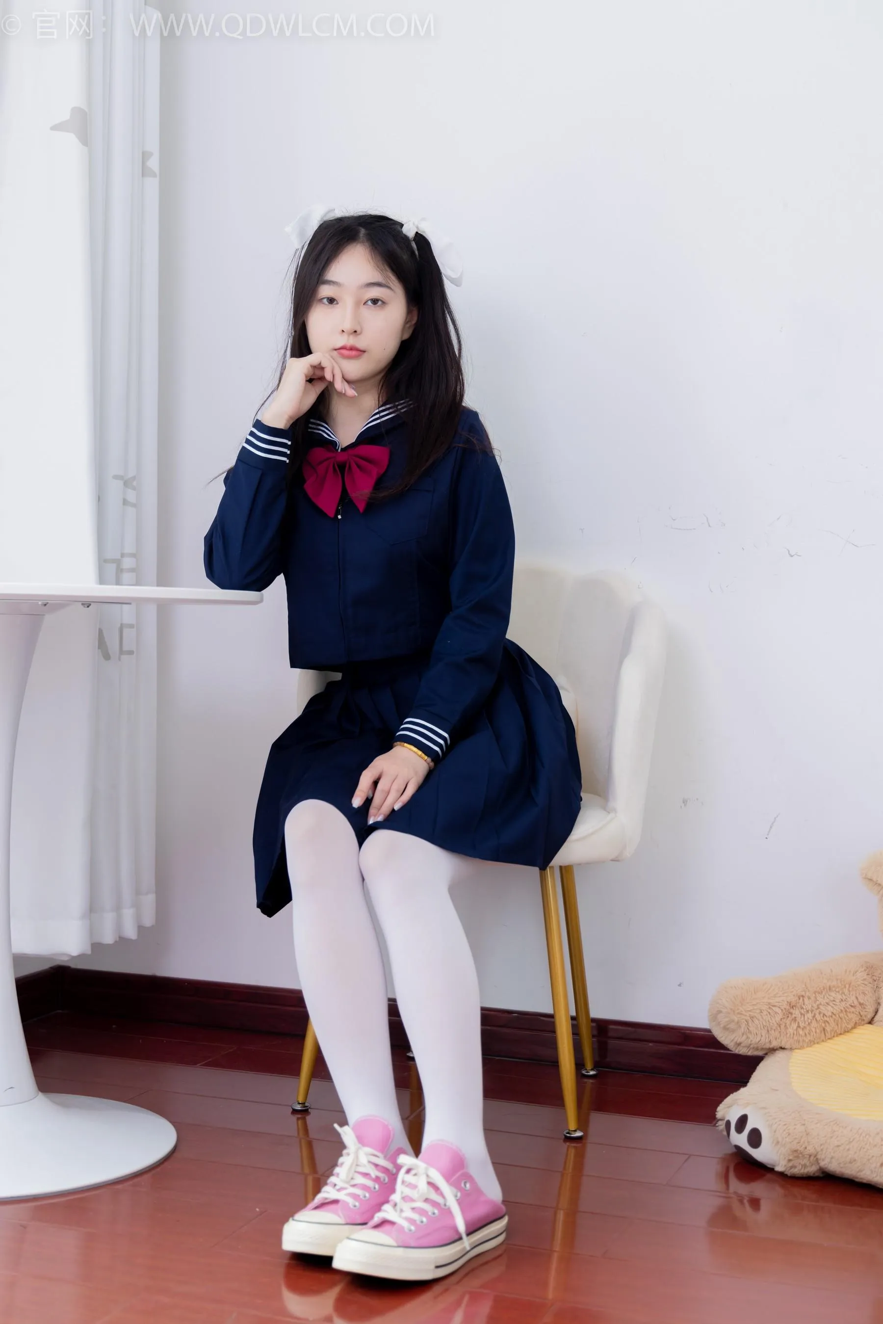 物恋传媒 NO.1544 美兔-学院少女 [151P]插图